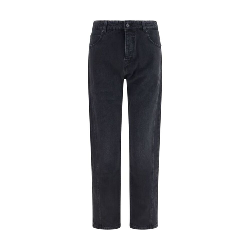 Balmain Men Straight-Leg Denim Jeans